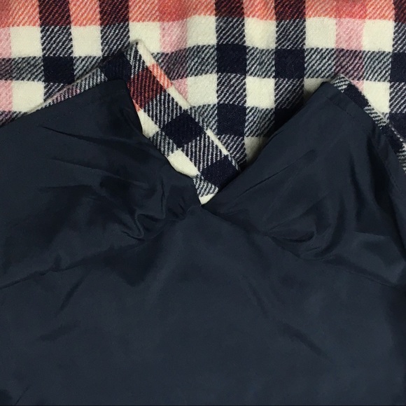 Boden British Tweed Wool Pink Plaid Skirt - Picture 6 of 8